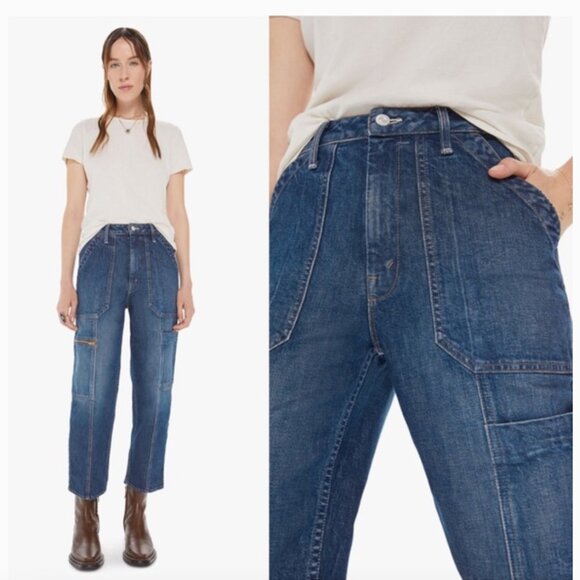 Mother Superior The Zip Pocket Ankle in Mile High Wash Size 30 - Picture 2 of 9